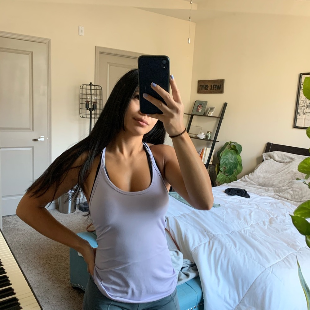 NIKE PURPLE TANK TOP